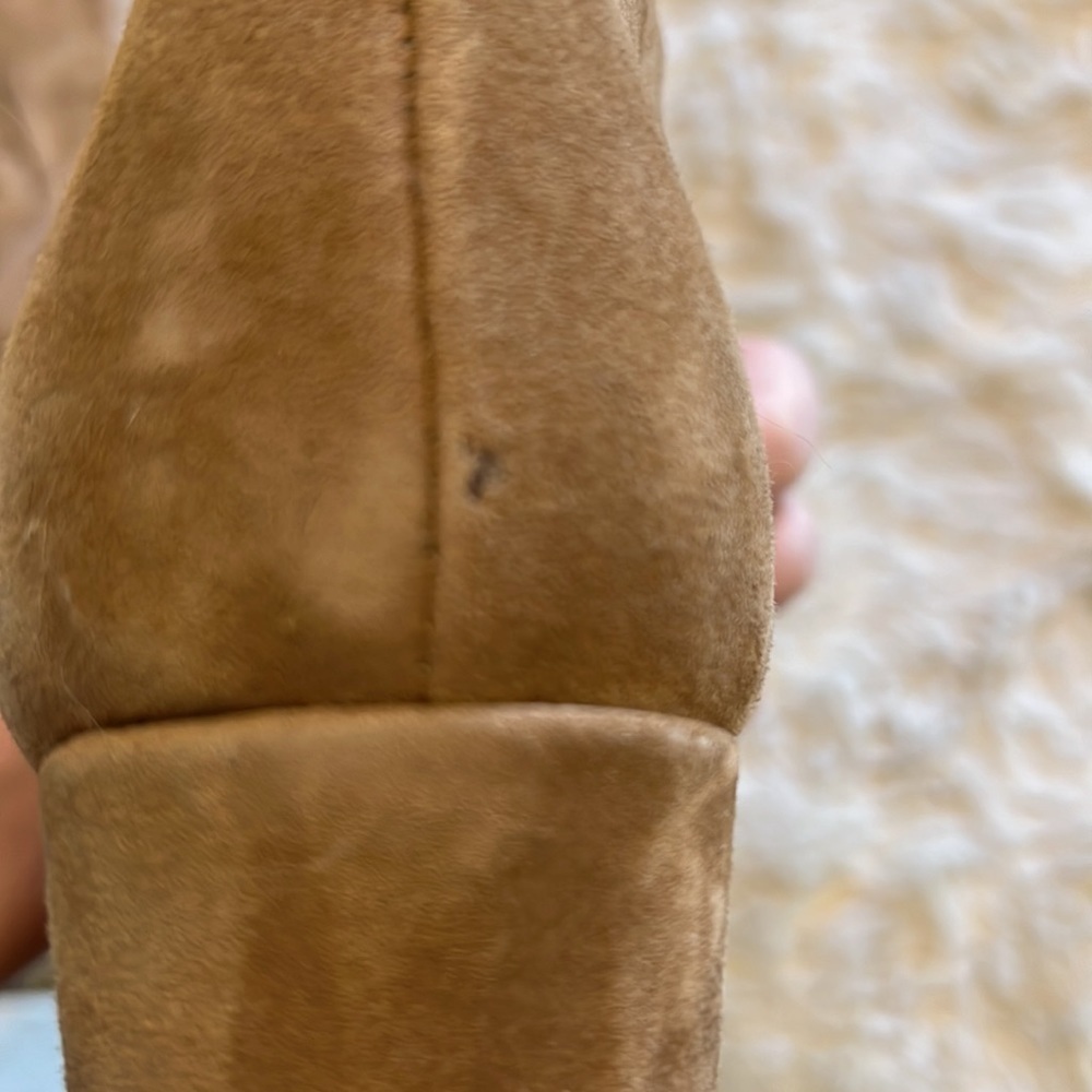 Free People Suede Heeled Booties - Picture 4 of 5